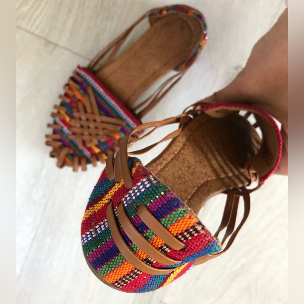 New Nicaraguan Woven Sandals Loafer Shoes - Picture 10 of 16